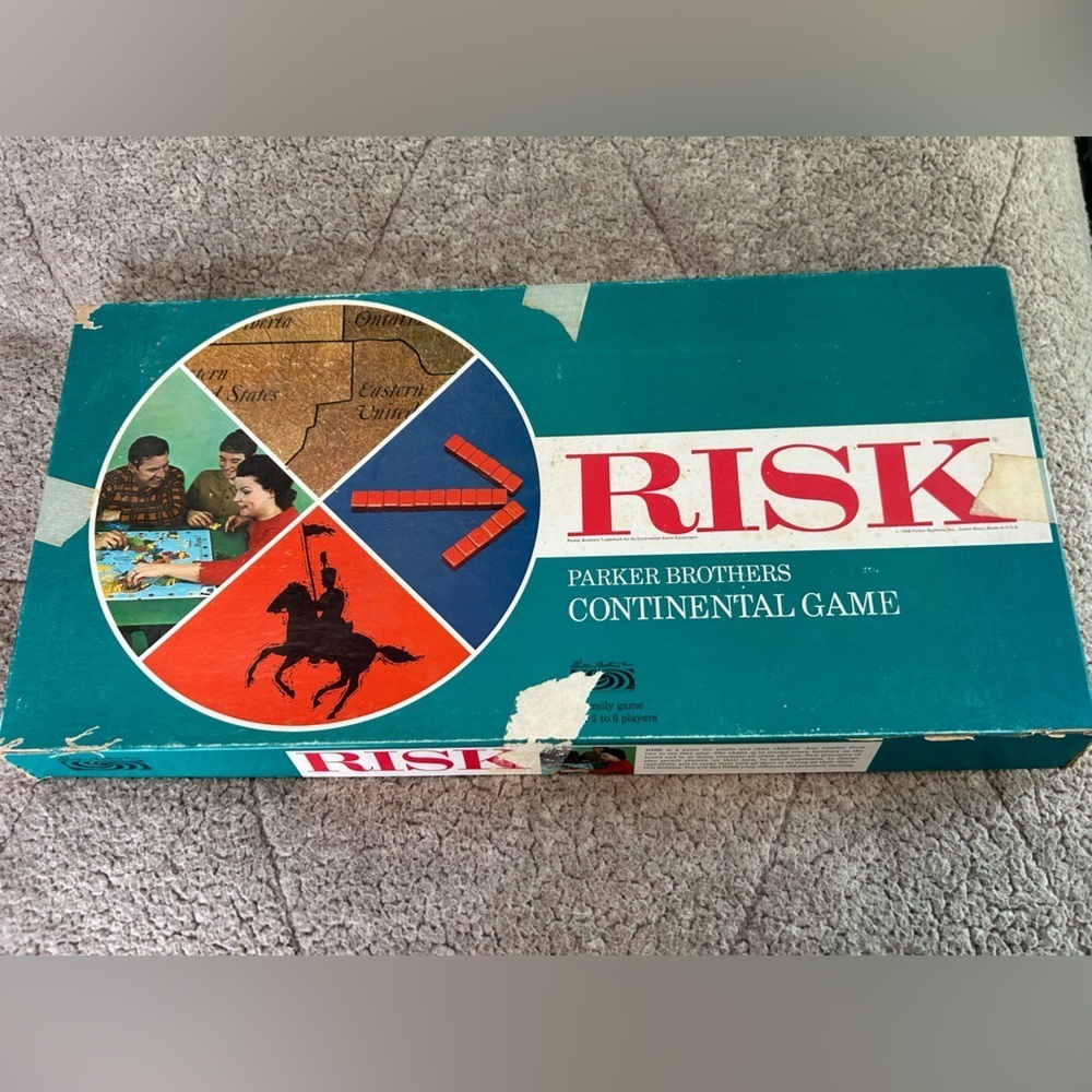 Vintage “Risk” Board Game